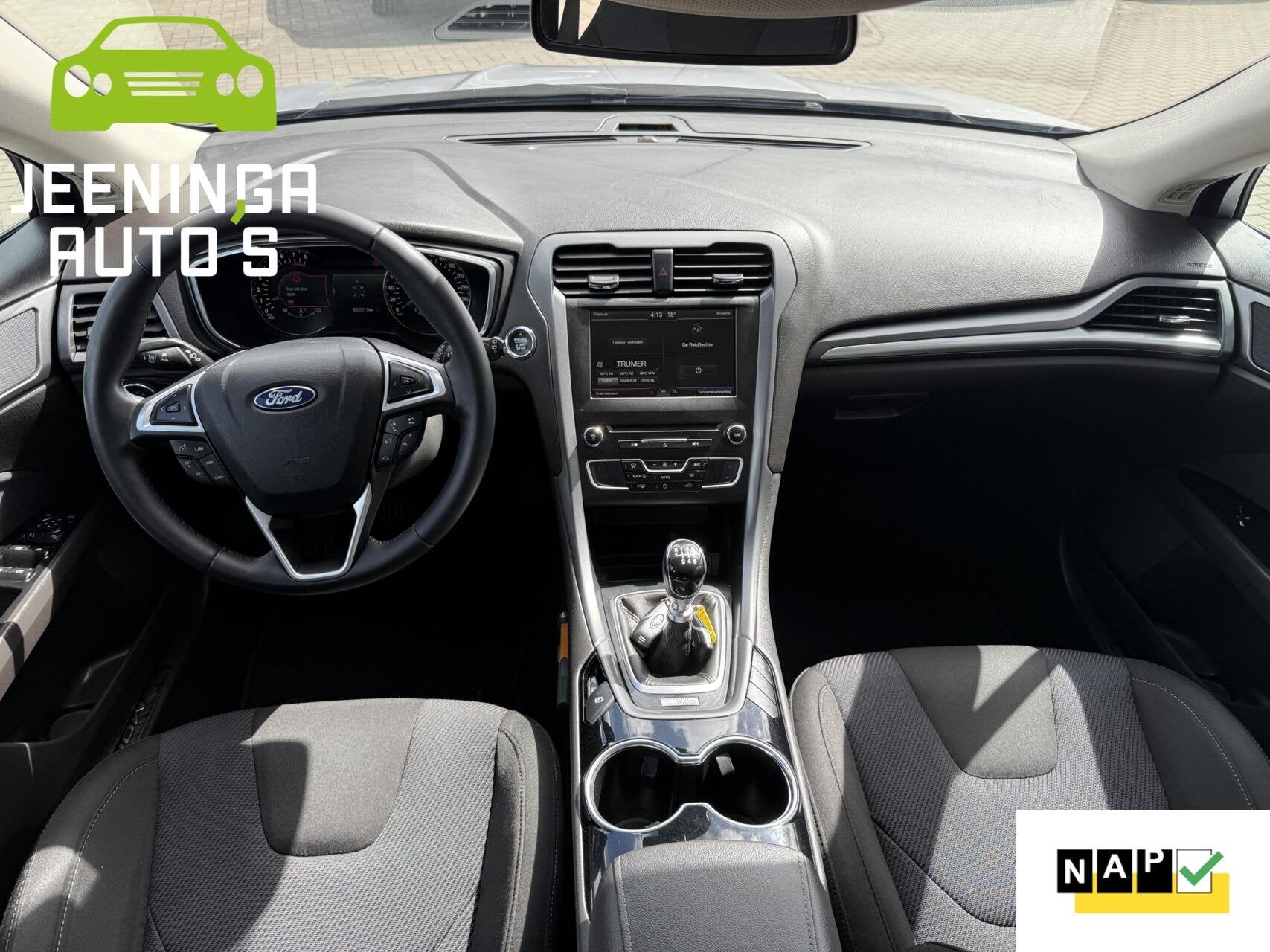 Ford Mondeo Wagon 1.5 Titanium|Navi|Clima|PDC|VoorraamVerwar, Auto's, Voorwielaandrijving, Stof, 4 cilinders, 160 pk
