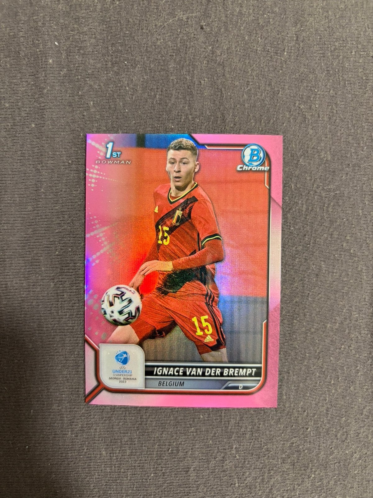 Ignace van der Brempt 021/150 Topps, Ophalen of Verzenden, Zo goed als nieuw, Plaatje