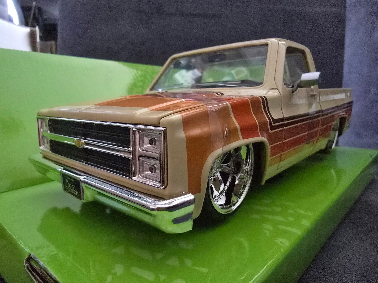 Chevrolet C10 Jada 1:24, Hobby en Vrije tijd, Modelauto's | 1:24, Christian@diecastcompany.nl, Auto, Diecast Company, Nieuw