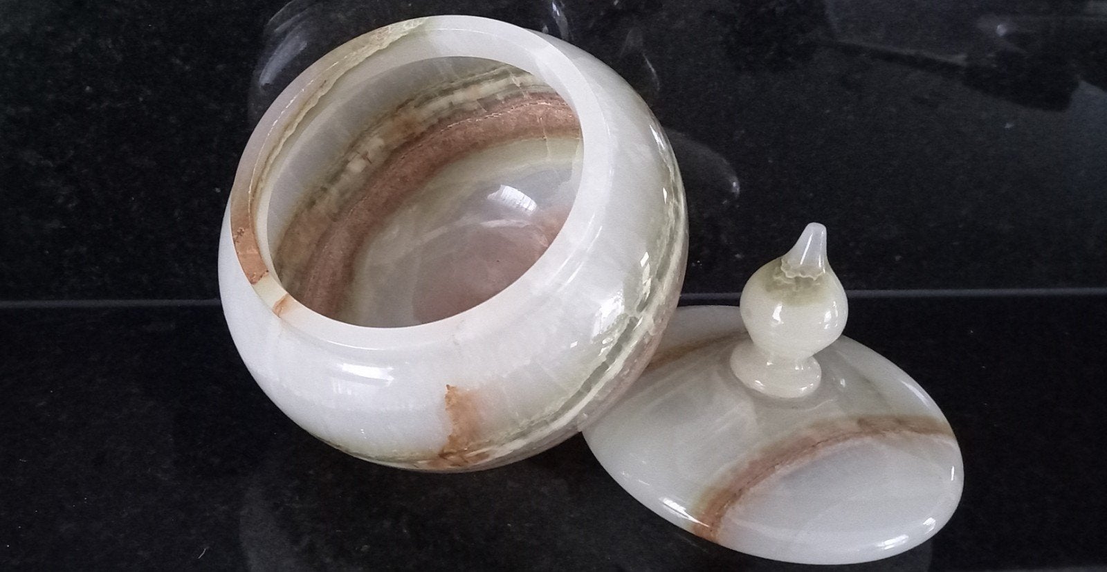 onyx pot, Antiek en Kunst, Ophalen