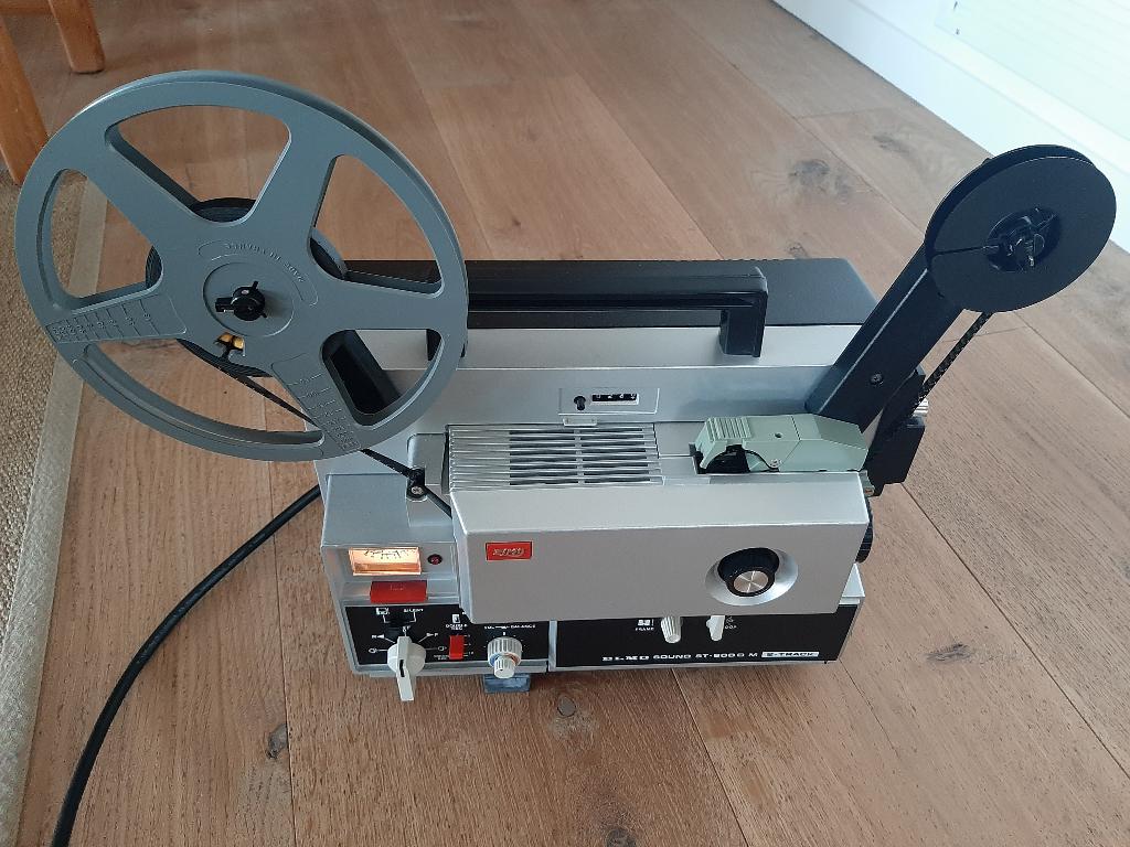 Elmo Sound ST-600D M 2-track geluidsfilmprojector, Ophalen of Verzenden, 1960 tot 1980, Projector