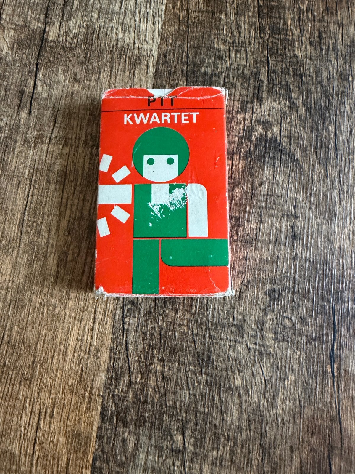 Vintage PTT Kwintet Kaartspel - Jaren '70, Drie of vier spelers, Ophalen of Verzenden, Gebruikt