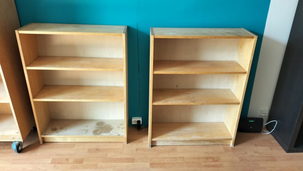 2 gratis boeken kastjes., Ophalen, Gebruikt, 50 tot 100 cm, Minder dan 100 cm
