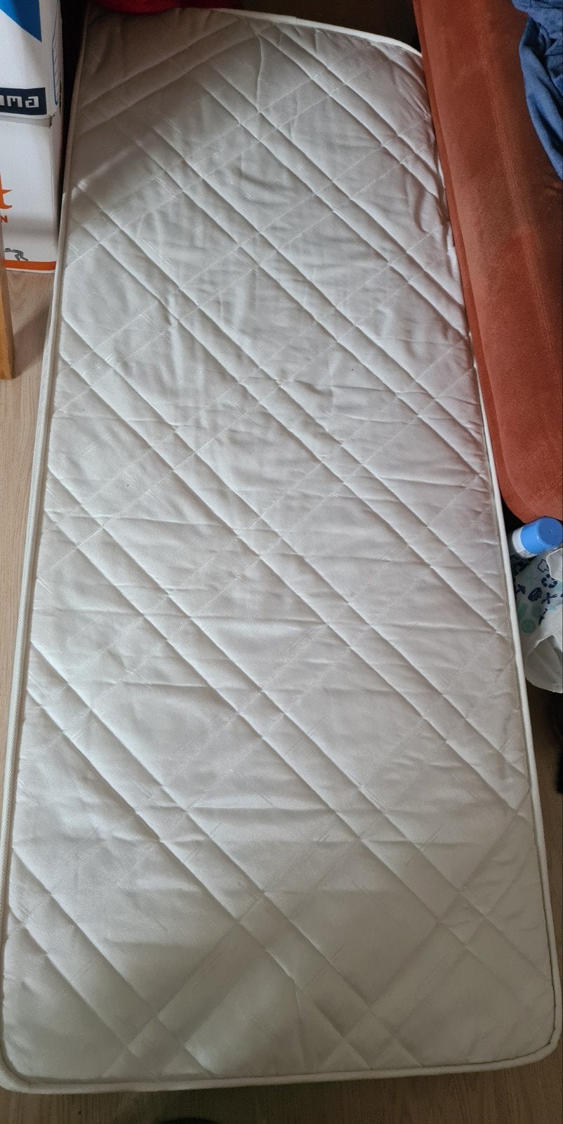 matras 80x200x18 cm met binnenvering, Ophalen, Eenpersoons, Zo goed als nieuw, 80 cm