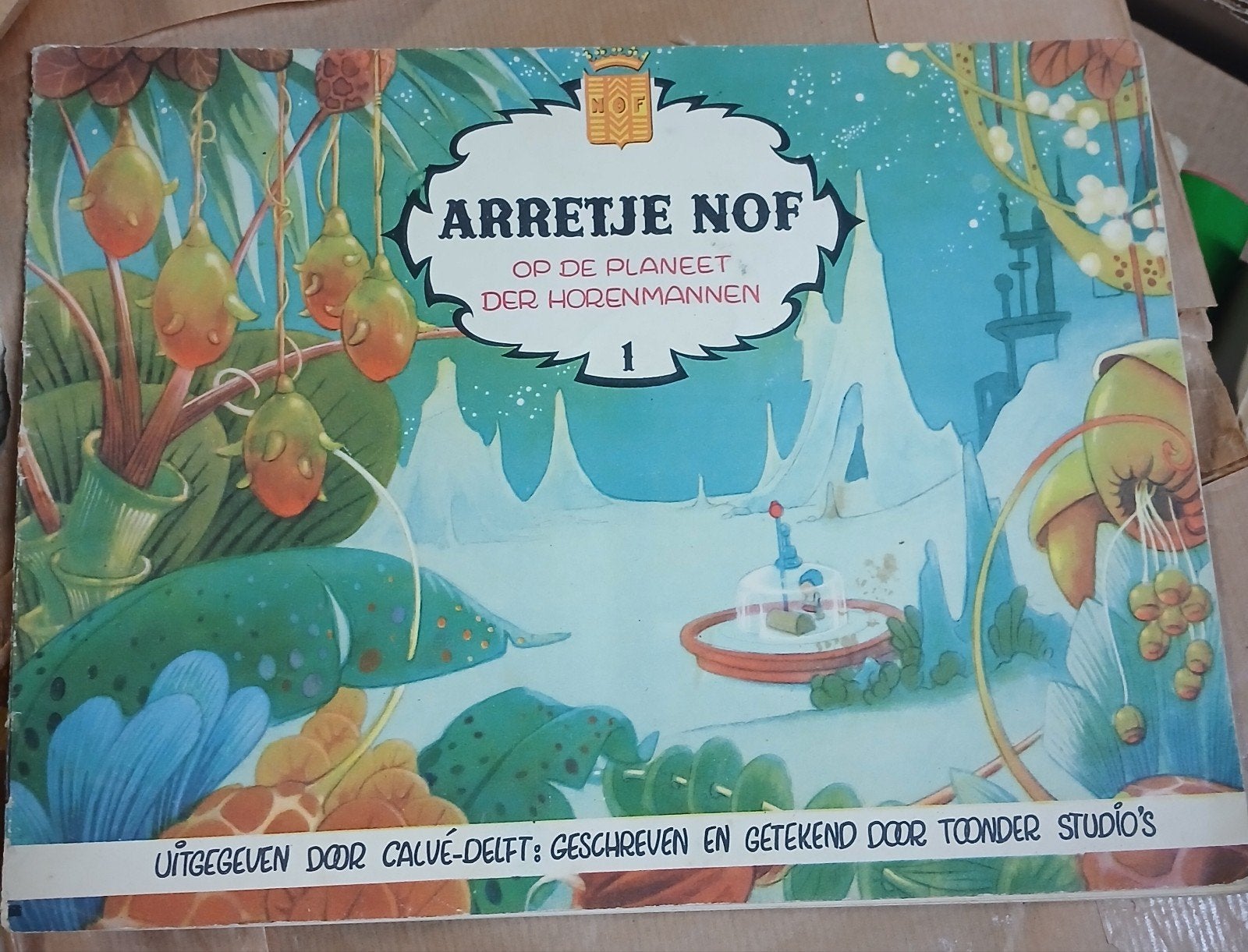 Arretje Nof - Diverse delen van de stripboekenserie, Meerdere stripboeken, Ophalen of Verzenden, Gelezen, Toonder Studio's