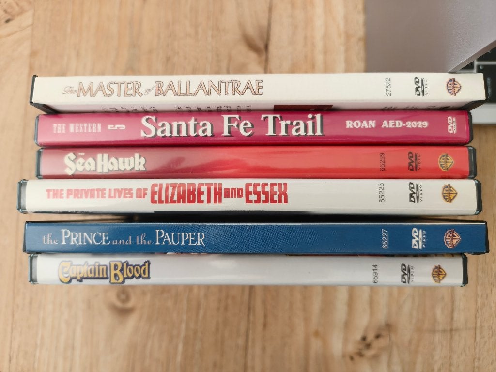 Errol Flynn DVD Collectie, Import, Engels, Alle leeftijden, Overige genres