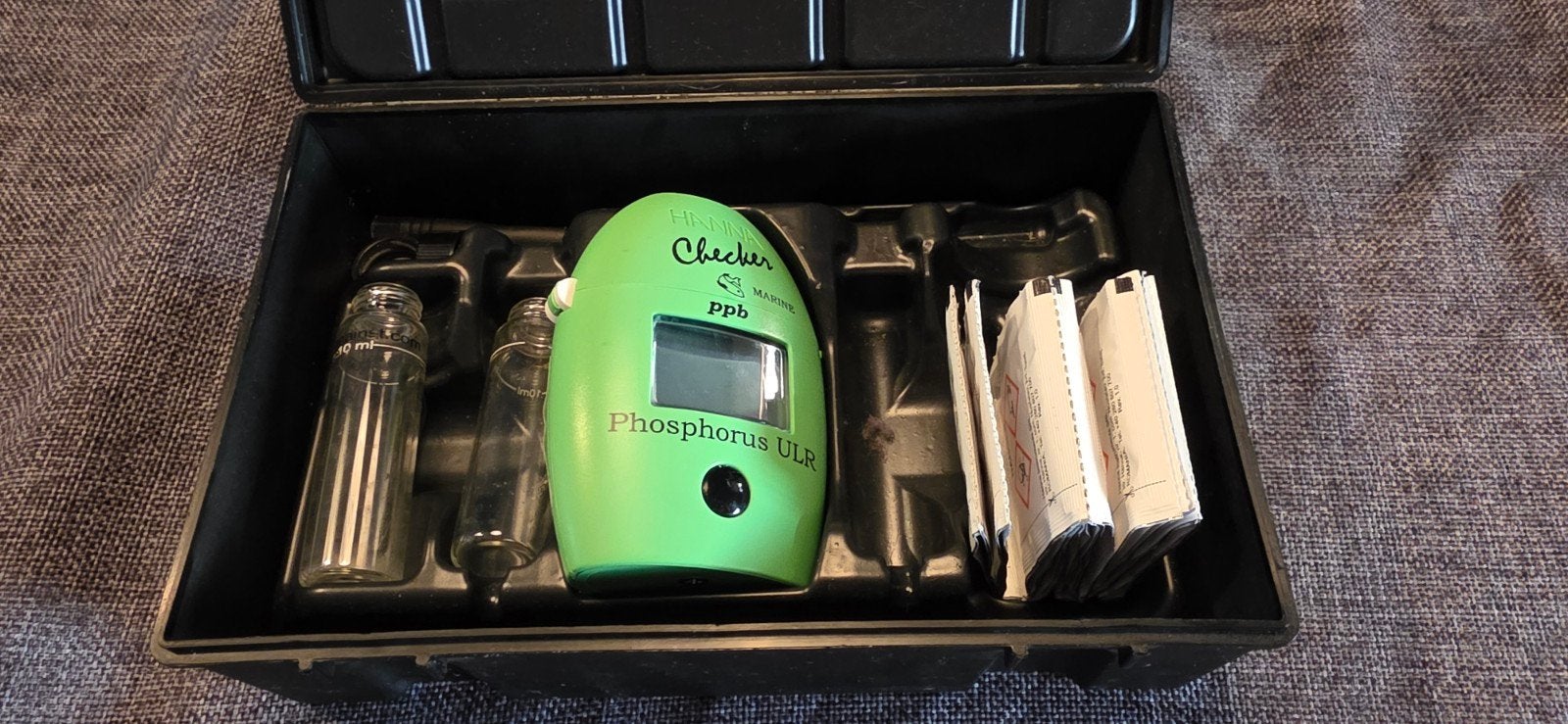 Hanna checker phosphorus + reagents datum 10/2028, Ophalen of Verzenden