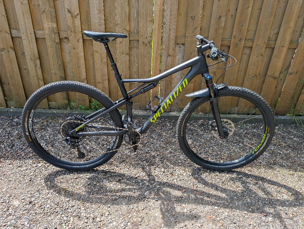 Specialized Epic Comp Carbon 2020 maat L, Gebruikt, Fully, Schijfrem, 53 tot 57 cm