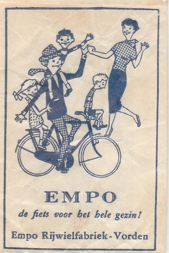 Empo fiets rijwielfabriek Vorden, Ophalen of Verzenden, Nieuw, Overige merken