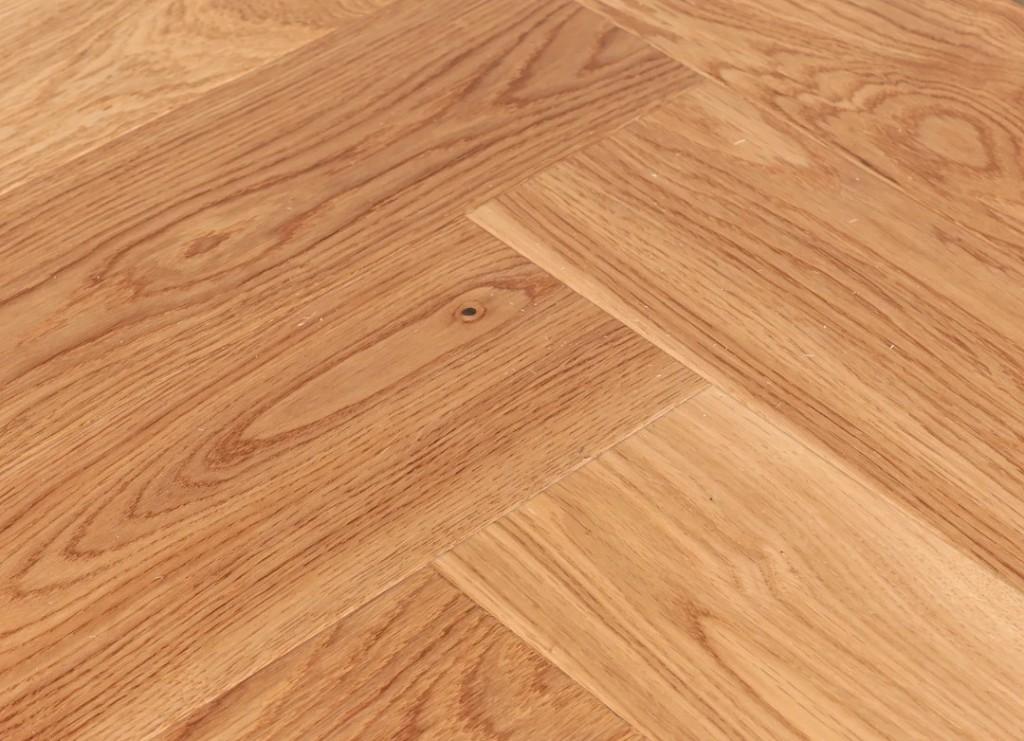 85 m2 Parket eiken visgraat - 660x110x14mm (Wooden floor), 75 m² of meer, Nieuw, Visgraat, Ophalen