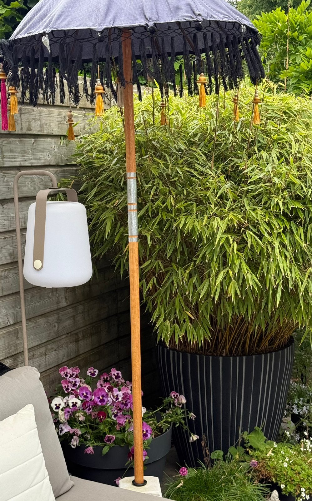 Bali/Ibiza parasol, Ophalen, Gebruikt, 1 tot 2 meter, Stokparasol