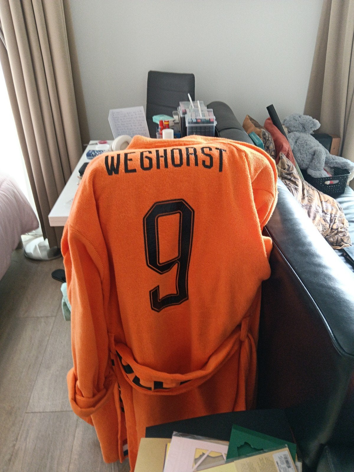 WegHorst 9 Badjas Oranje, Onbekend, Ophalen of Verzenden, Gedragen, Algemeen