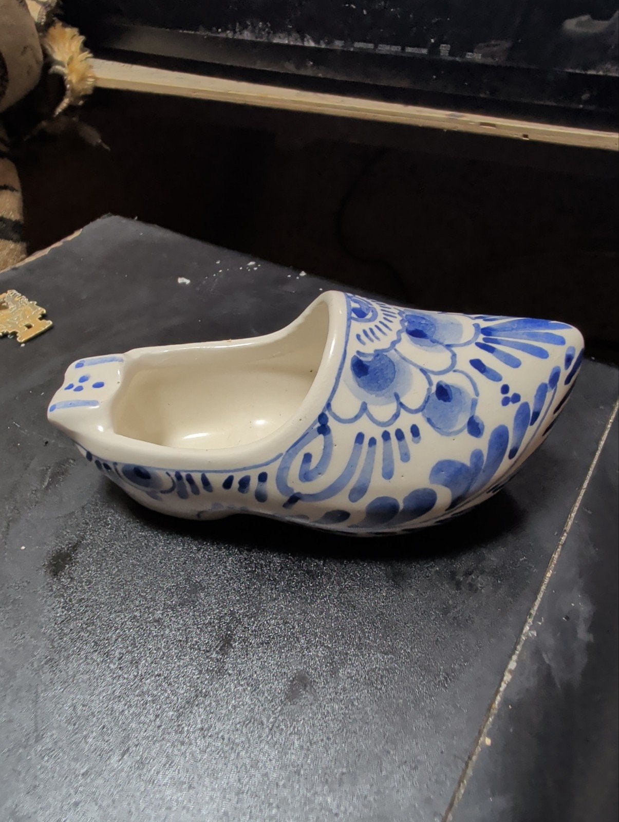 Delfts Blauw klompje - decoratief asbakje/schaaltje, Antiek en Kunst, Ophalen of Verzenden