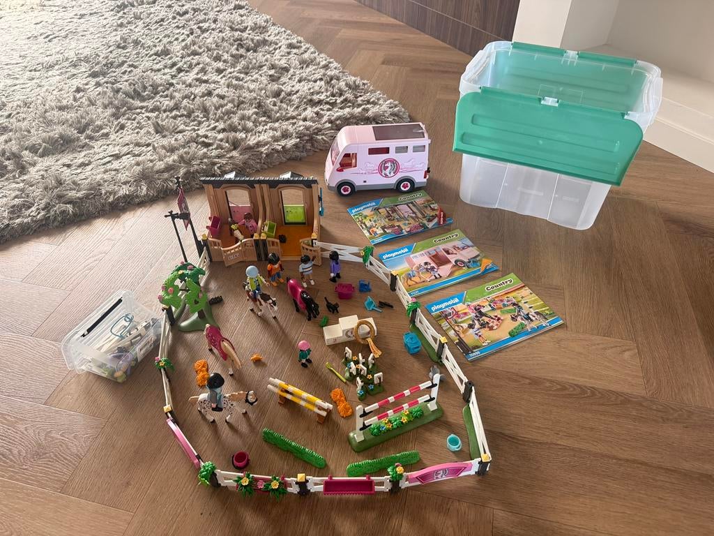 Playmobil paarden sets, Ophalen, Zo goed als nieuw, Poppenhuis