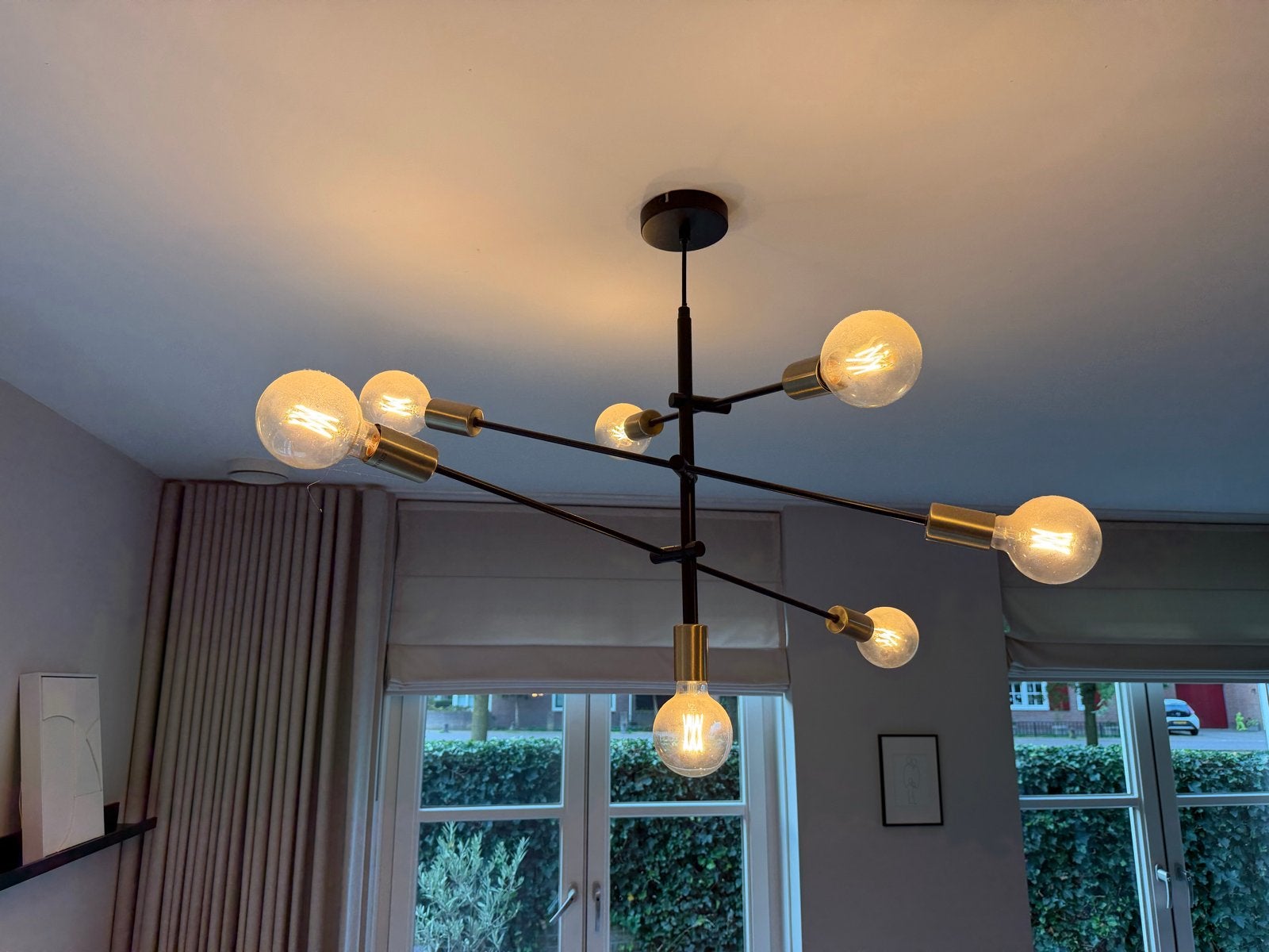 Moderne hanglamp Venja van Westwing Collection, Ophalen, Zo goed als nieuw, Metaal, E27 (groot)