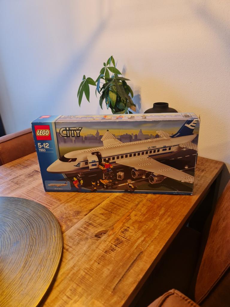 LEGO CITY VLIEGTUIG 7893 IN PERFECTE STAAT, Kinderen en Baby's, Speelgoed | Duplo en Lego, Ophalen of Verzenden, Zo goed als nieuw