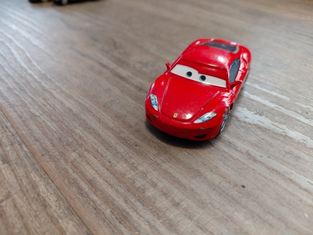 Micheal Schumacher autootje van Cars, Ophalen of Verzenden, Gebruikt