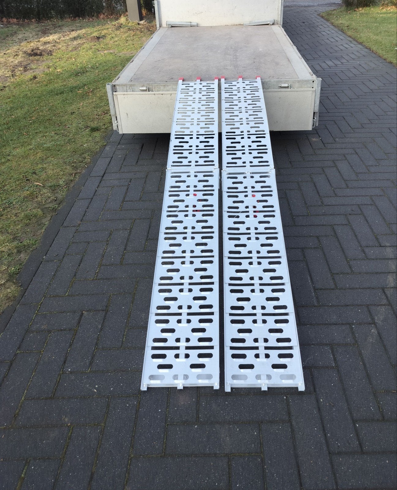 Nieuwe aluminium oprijplaten, Auto diversen, Aanhangwagen-onderdelen, Ophalen of Verzenden, Nieuw