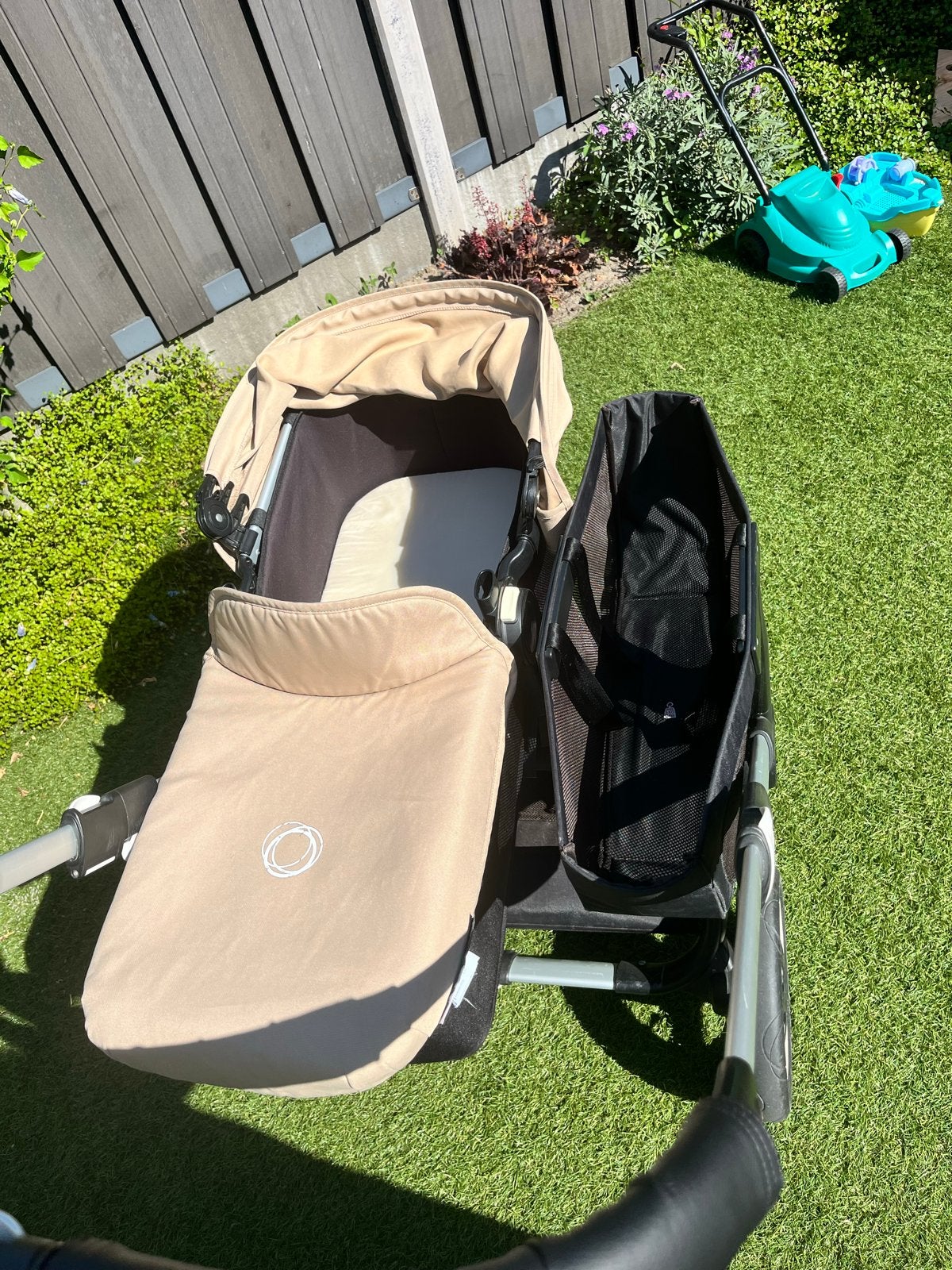 Bugaboo Donkey 2 Duo Kinderwagen - Compleet en Goede Staat, Ophalen, Gebruikt, Combiwagen, Duowagen