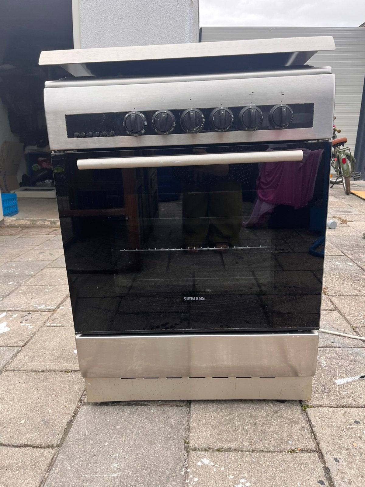 Siemens gasfornuis met oven, Witgoed en Apparatuur, Ophalen, Gebruikt