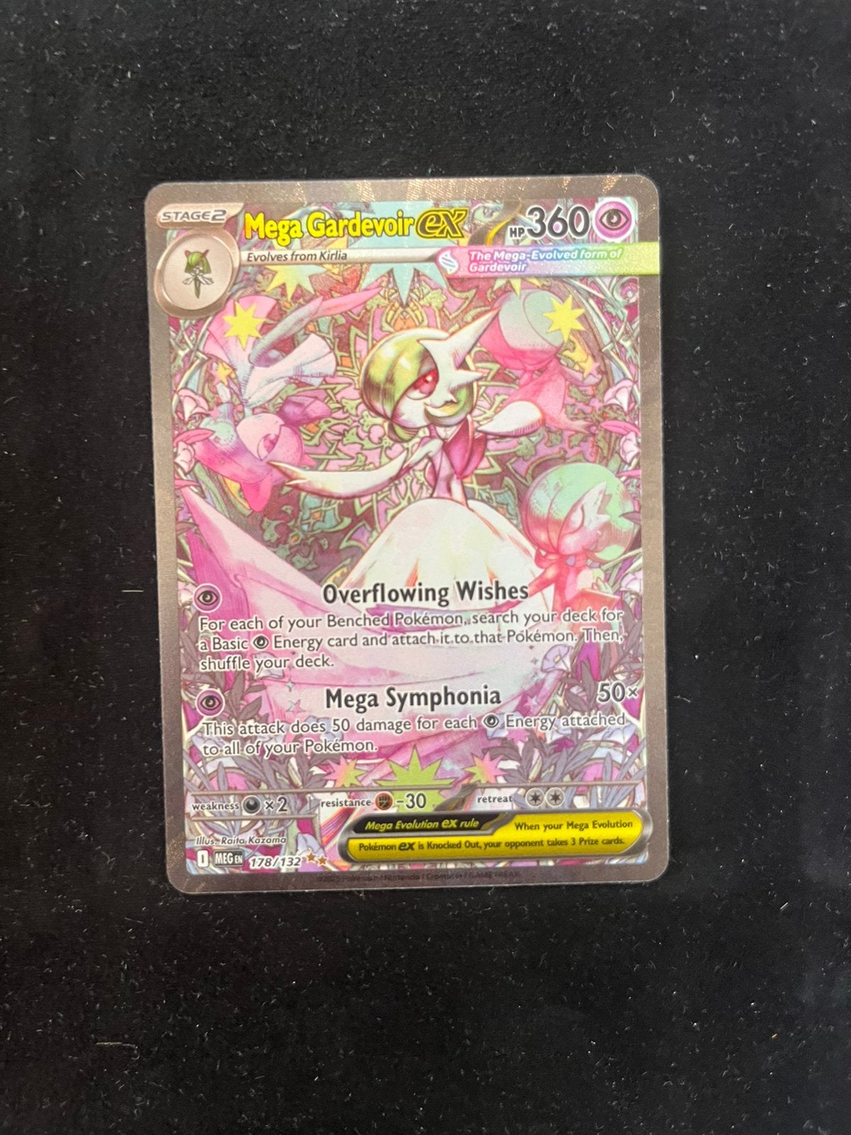 Mega  Gardevoir ex #178, Ophalen of Verzenden, Zo goed als nieuw
