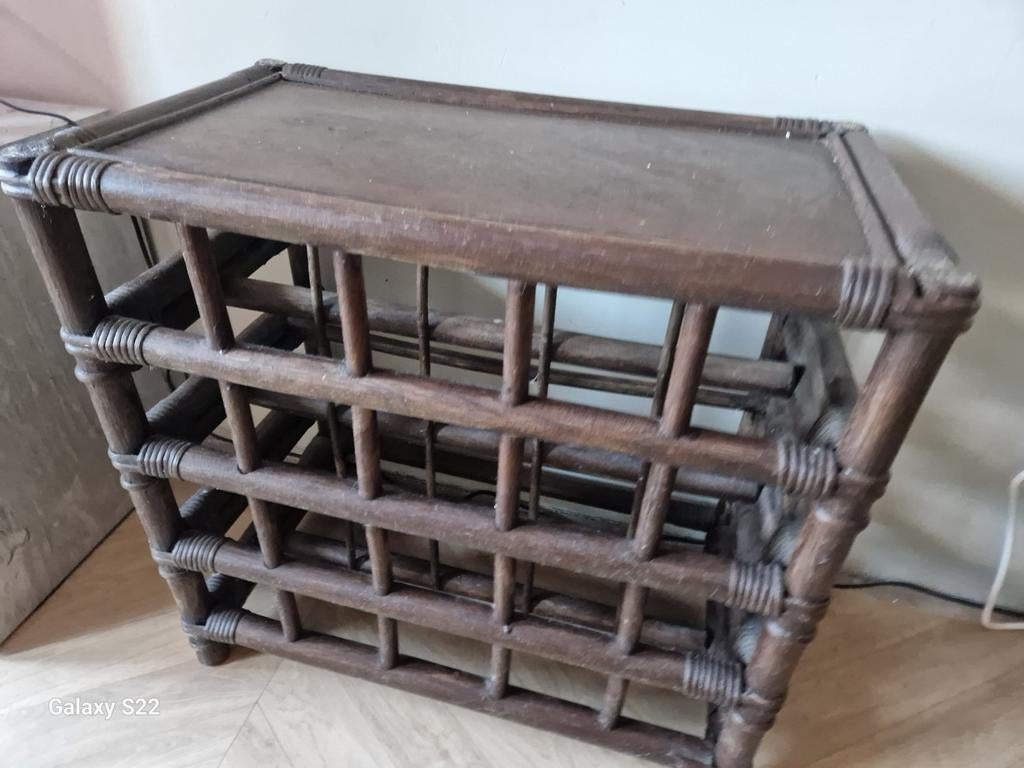 Wijn rek, 5 tot 15 flessen, Ophalen of Verzenden, Zo goed als nieuw, Minder dan 50 cm