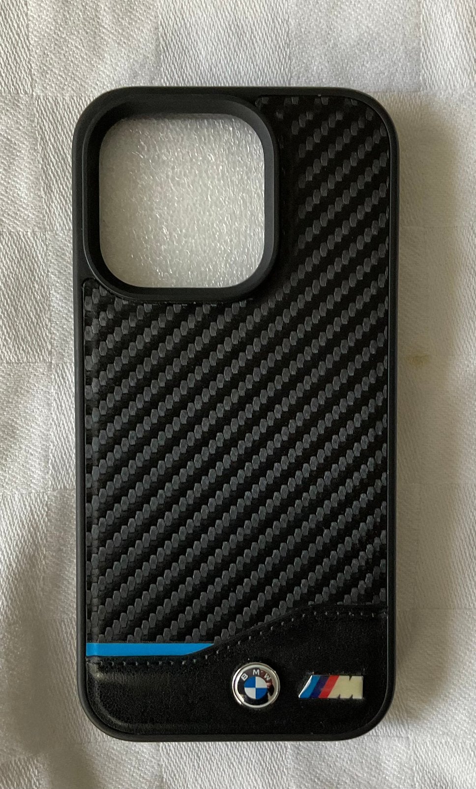 iPhone 15 Pro BMW M Back Case / iPhone 15 Pro hoesje, Ophalen, Zo goed als nieuw
