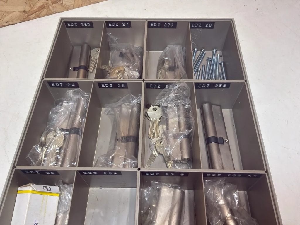 Evva dubbele cilinders 60/60, 60/50, 55/55, 60/40, 60/45, Doe-het-zelf en Verbouw, Ophalen of Verzenden, Nieuw, Koper of Messing