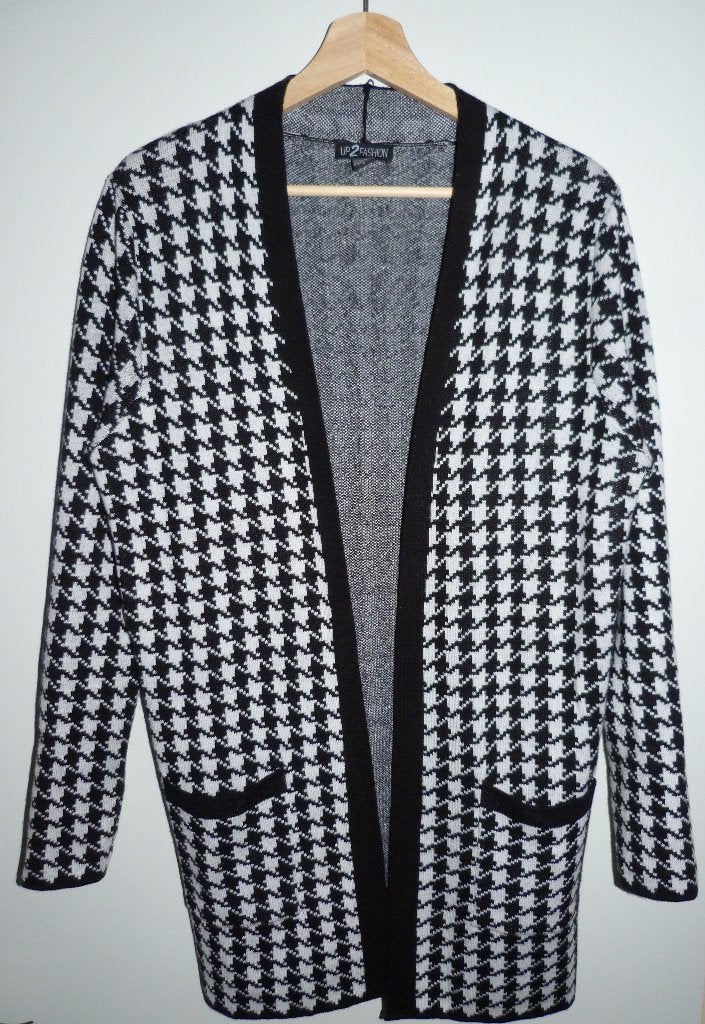 Vest, Up2Fashion, zwart/wit, maat M, Kleding | Dames, Maat 38/40 (M), Up2Fashion, Zwart, Ophalen of Verzenden