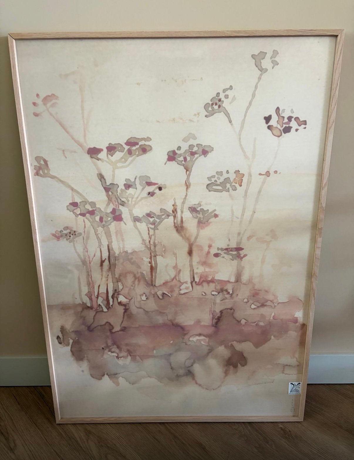 Tinystories print Wild Flowers met lijst, Ophalen, Zo goed als nieuw, Print, Minder dan 50 cm