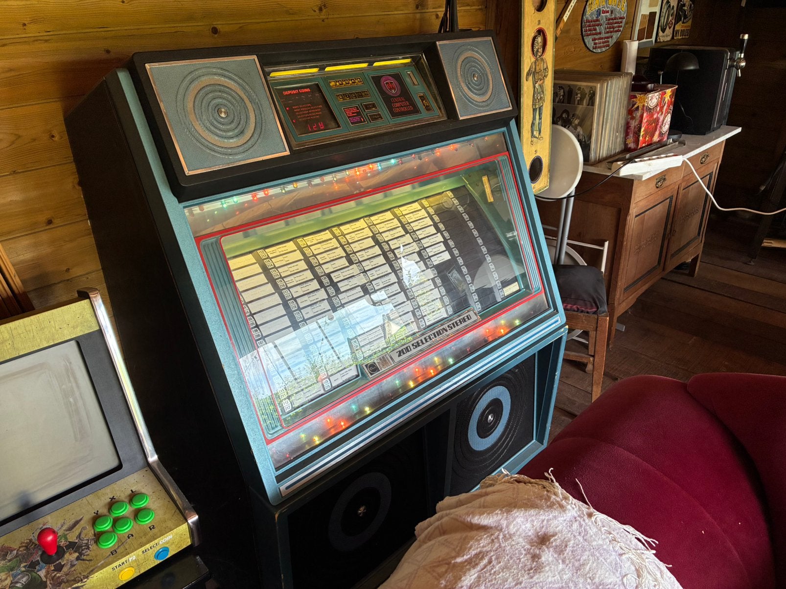 Juke box AMI, Verzamelen, Automaten | Jukeboxen, Ophalen, Gebruikt, 1950 tot 1960, Ami