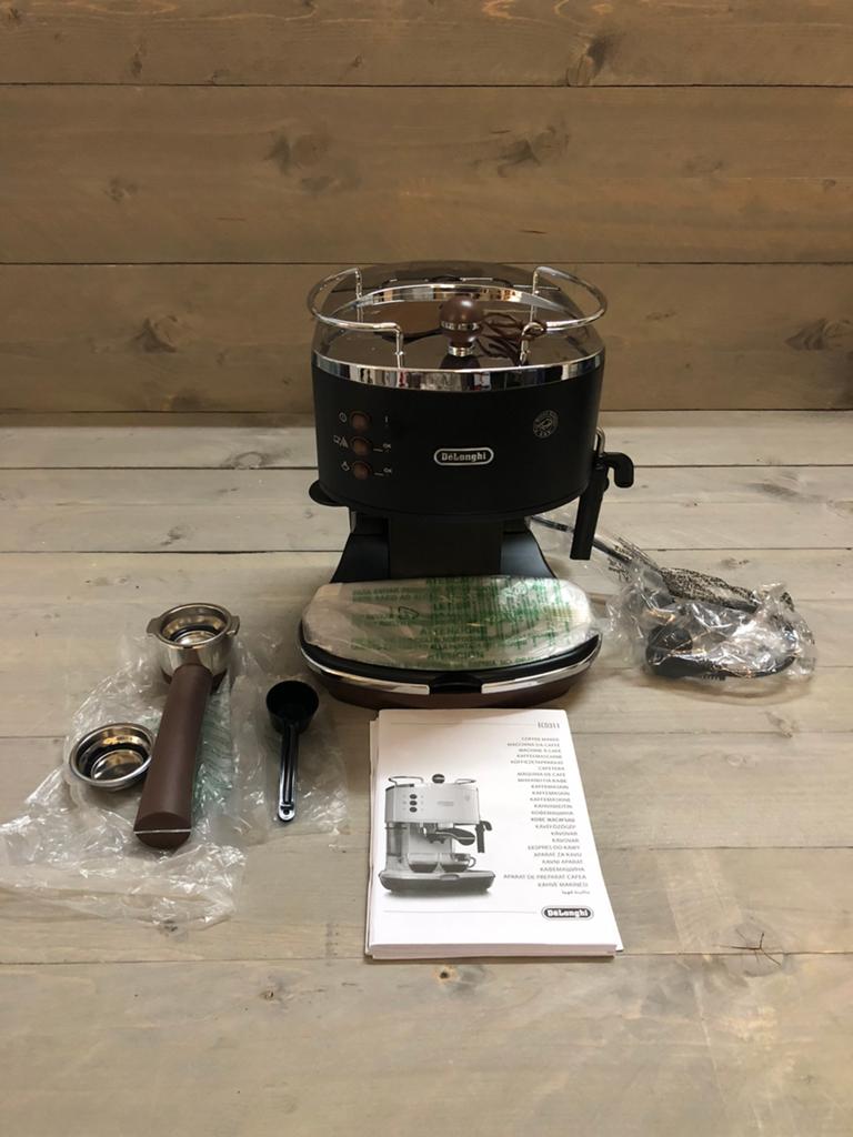 De'Longhi Icona Vintage ECOV311.BK, Nieuw, Ophalen of Verzenden, Melodische percussie, Nvt