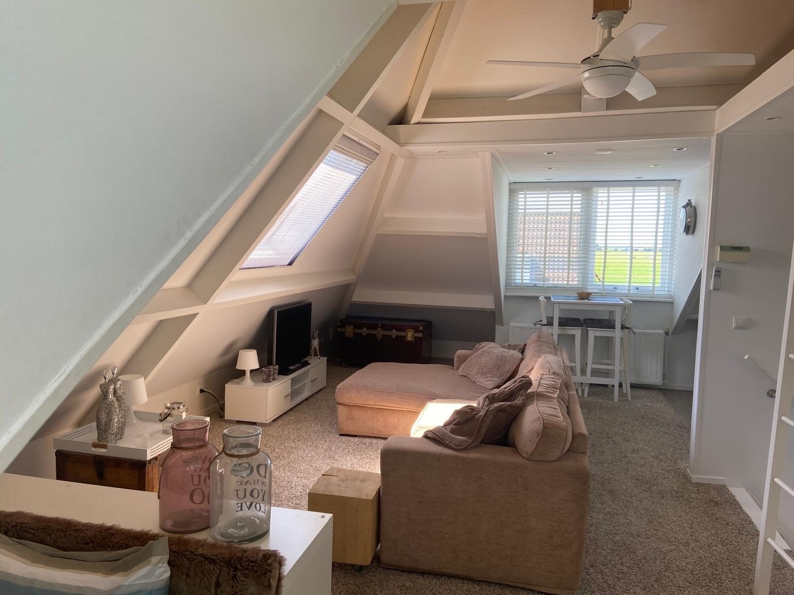 Appartement (Loft) te huur op Kaag eiland (max 3 maanden), 40 m², Kaag, Direct bij eigenaar, Appartement