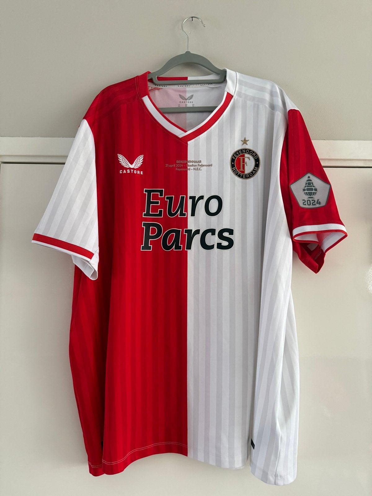 Exclusief Feyenoord Bekerwinnaars Shirt Igor Paixao 4XL, Groter dan maat XL, Ophalen of Verzenden, Nieuw, Shirt