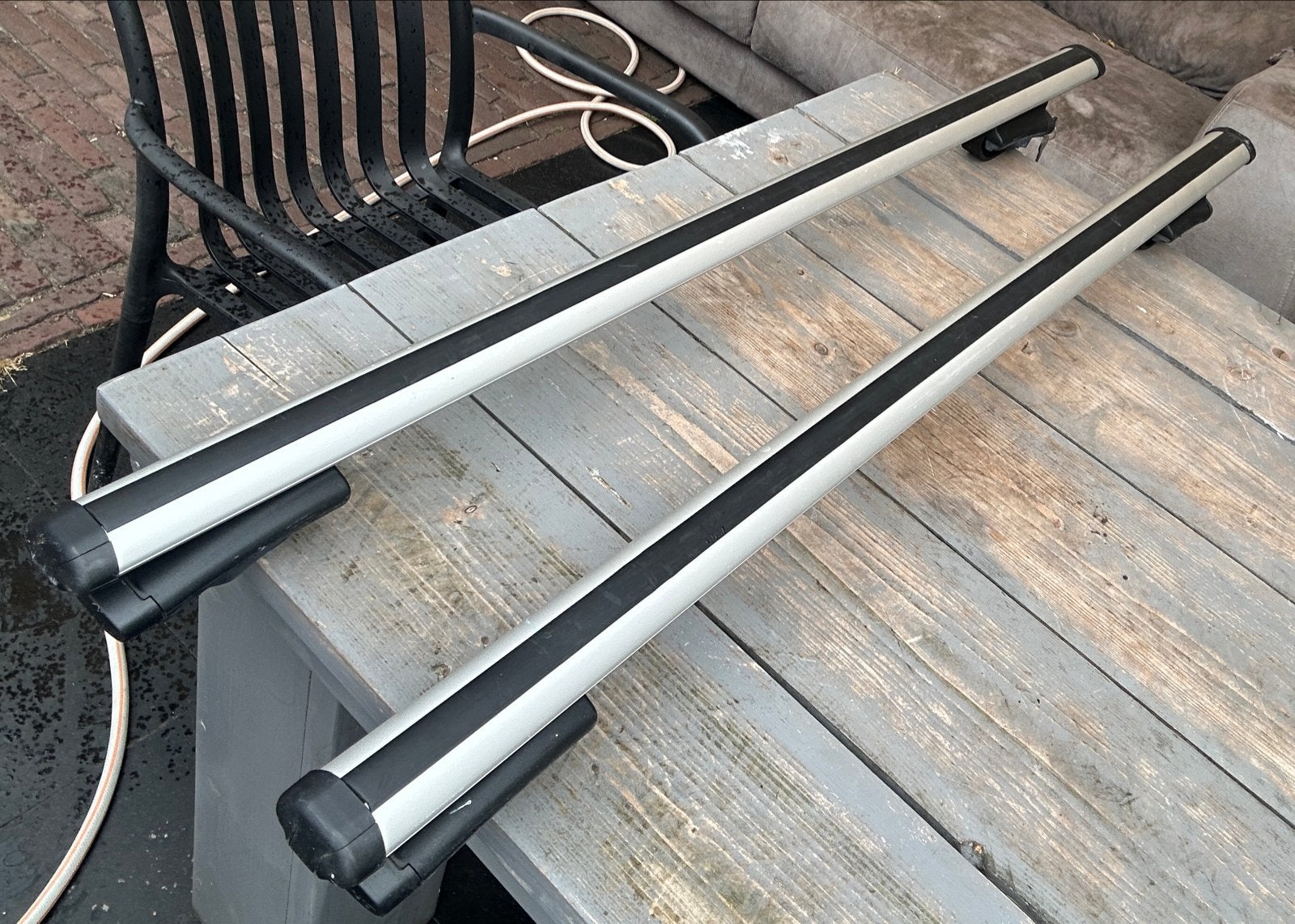 Universele (Renault) Dakkoffer Dragers - Max 80kg, Auto diversen, Dakdragers, Gebruikt, Ophalen