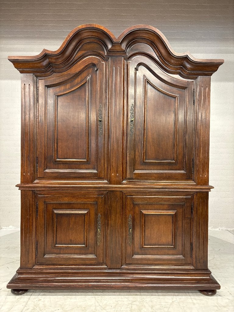 Grote Italiaanse Barok kast, Ophalen, Met plank(en), 200 cm of meer, 150 tot 200 cm