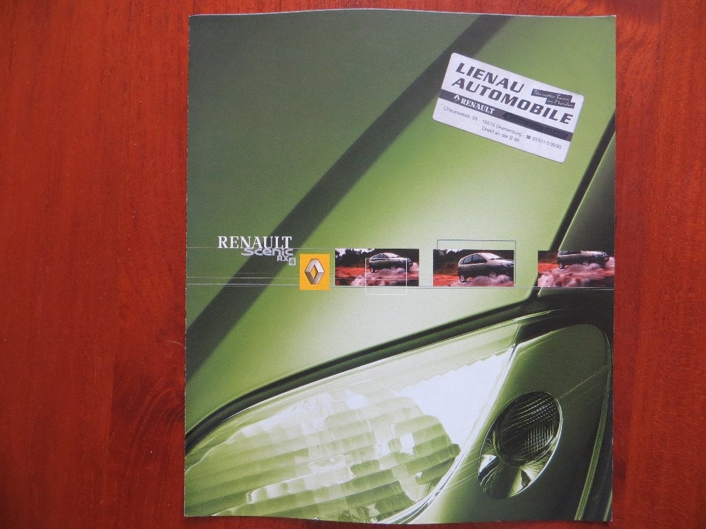 Renault Scénic RX4 (maart 2001), Ophalen of Verzenden, Nieuw, Renault