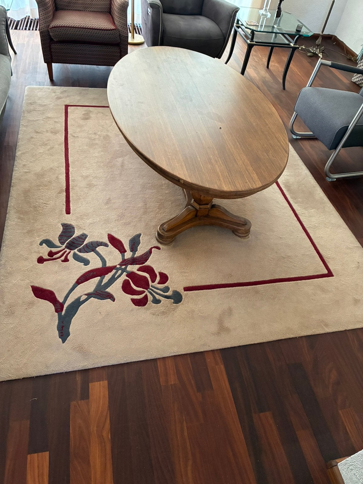 Vloerkleed, Huis en Inrichting, Stoffering | Tapijten en Kleden, Ophalen, Gebruikt, 200 cm of meer, 200 cm of meer