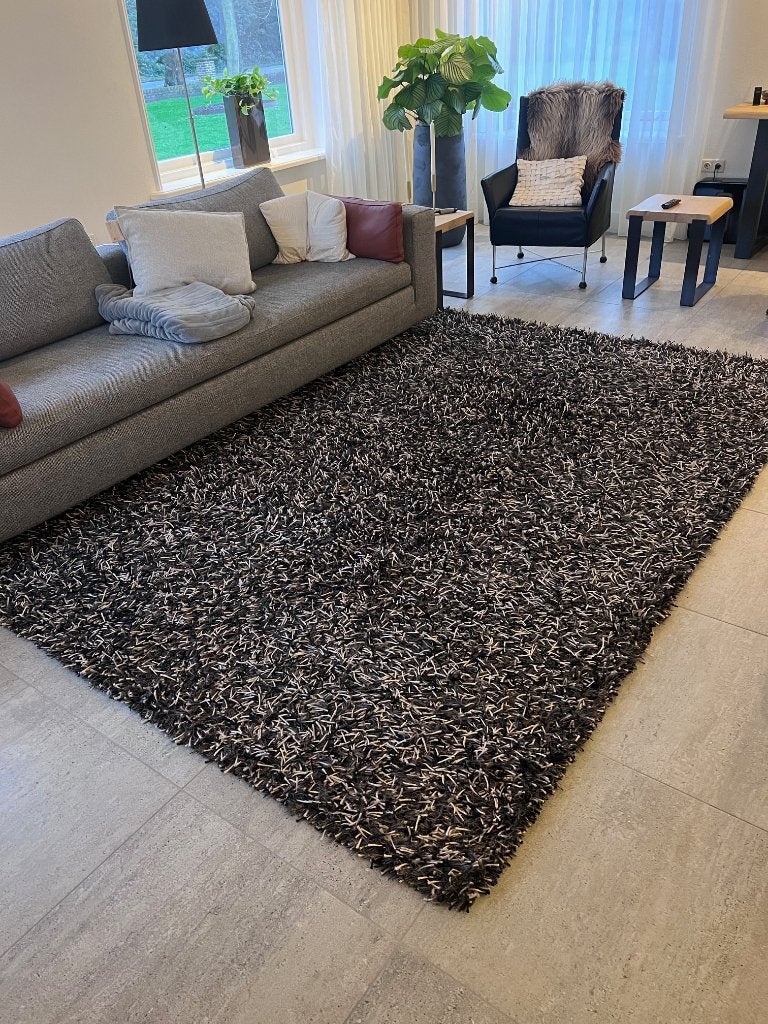 vloerkleed: als nieuw met afmeting 3m x 2m, Ophalen, 200 cm of meer, Crème, Zo goed als nieuw