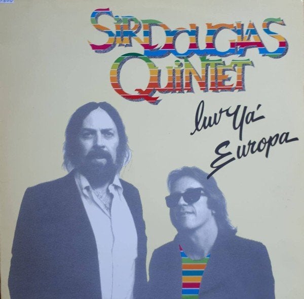 LP SIR DOUGLAS QUINTET - LUV YA EUROPA, LP, Gebruikt, Ophalen of Verzenden, Beschermende buitenhoes