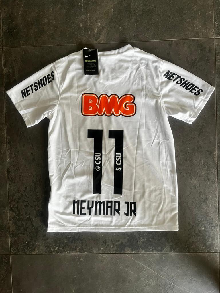 Neymar jr Santos 11/12 thuis shirt, Kleding | Heren, Sportkleding, Wit, Nieuw, Ophalen of Verzenden, Voetbal