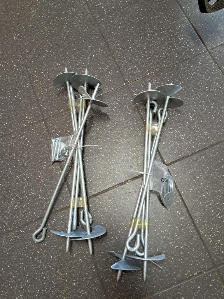 8x Grondanker 50 cm - Nieuw, Verzenden, Nieuw