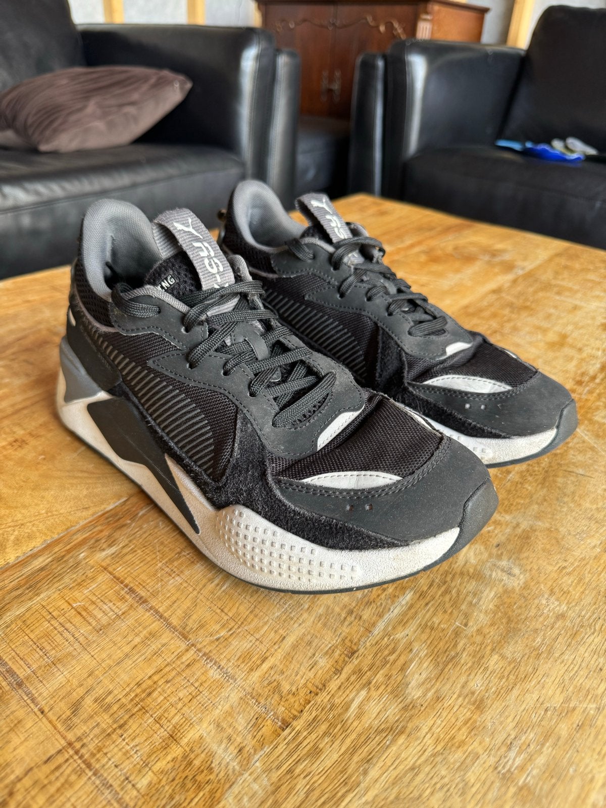 Puma RS-X³ sneakers maat 43, Ophalen of Verzenden, Gedragen, Zwart, Sneakers of Gympen