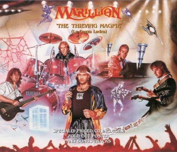 Marillion - The thieving magpie - 2 cds + poster, Cd's en Dvd's, Cd's | Rock, Ophalen of Verzenden, Zo goed als nieuw, Psychedelic Rock