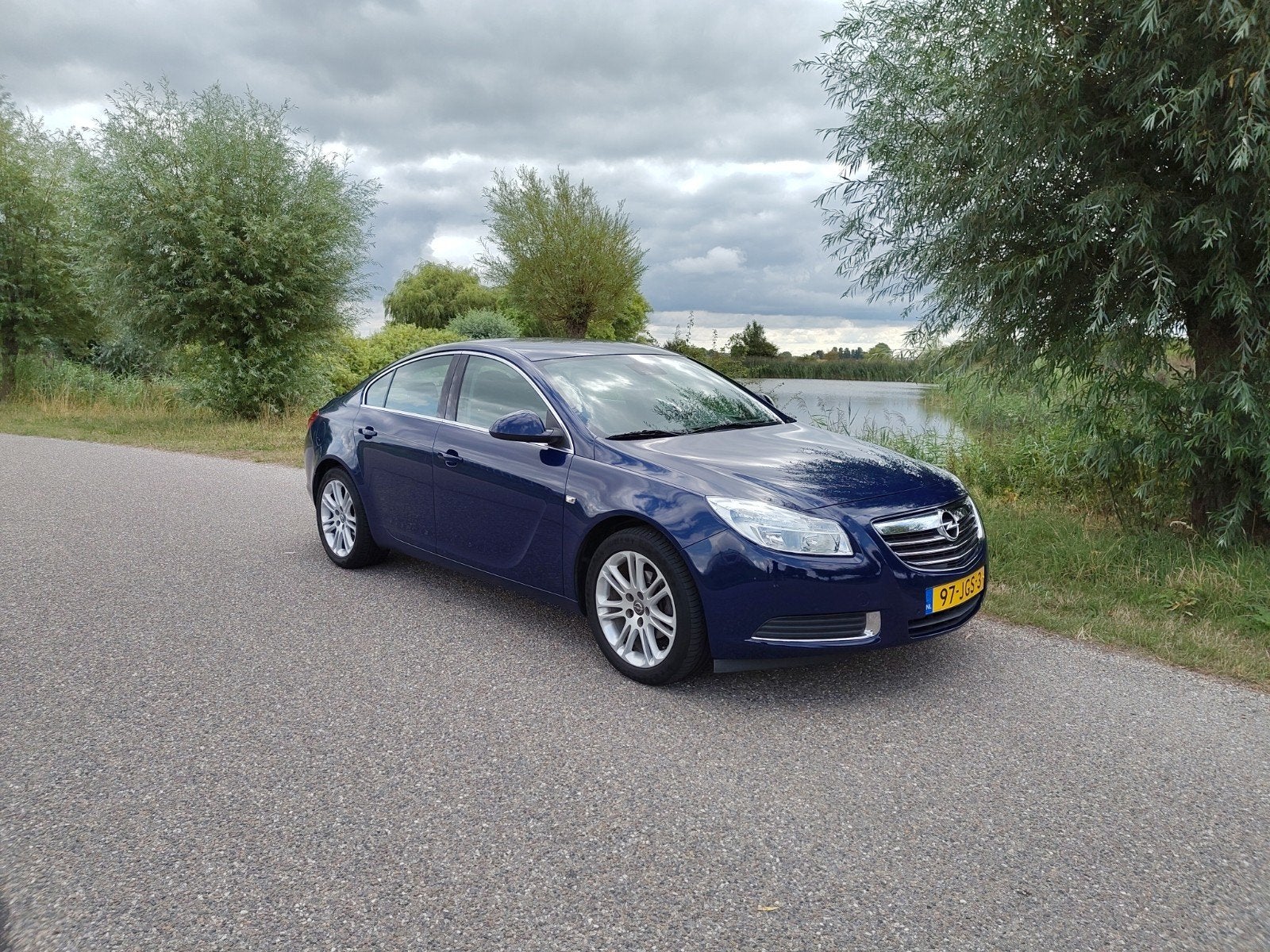 Opel Insignia 2.0 Cdti 96KW 4-DRS 2009 Blauw, Auto's, 1956 cc, 4 cilinders, Blauw, Origineel Nederlands