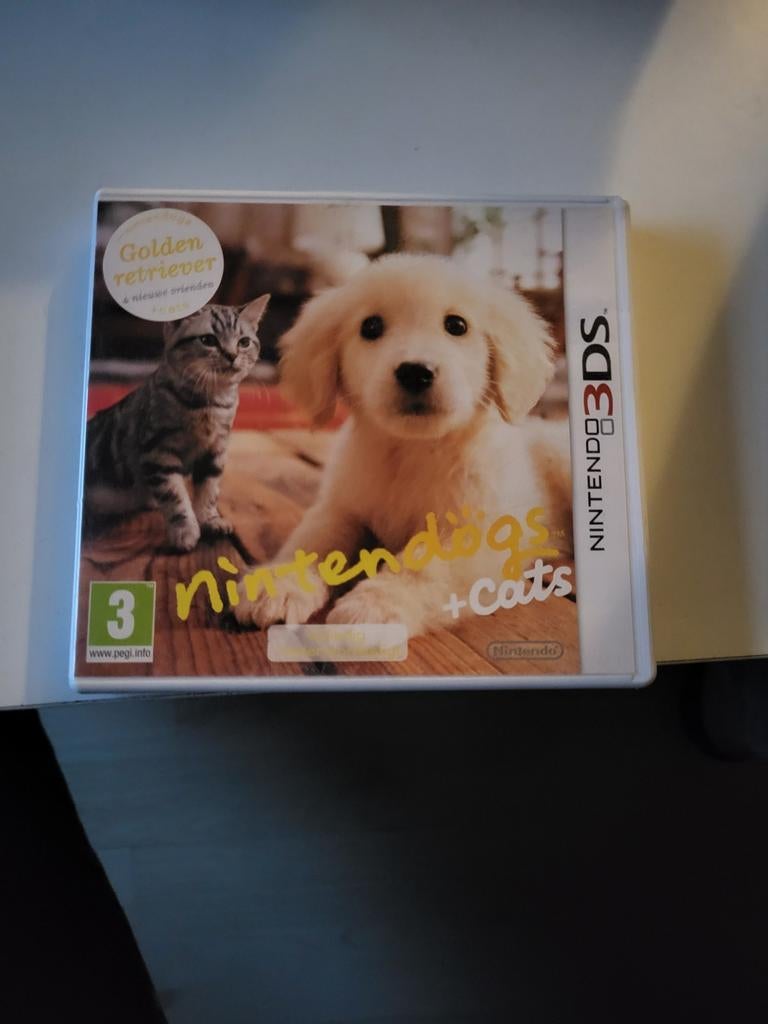 3ds nintendogs  + cats, Avontuur en Actie, 1 speler, Ophalen of Verzenden, Zo goed als nieuw