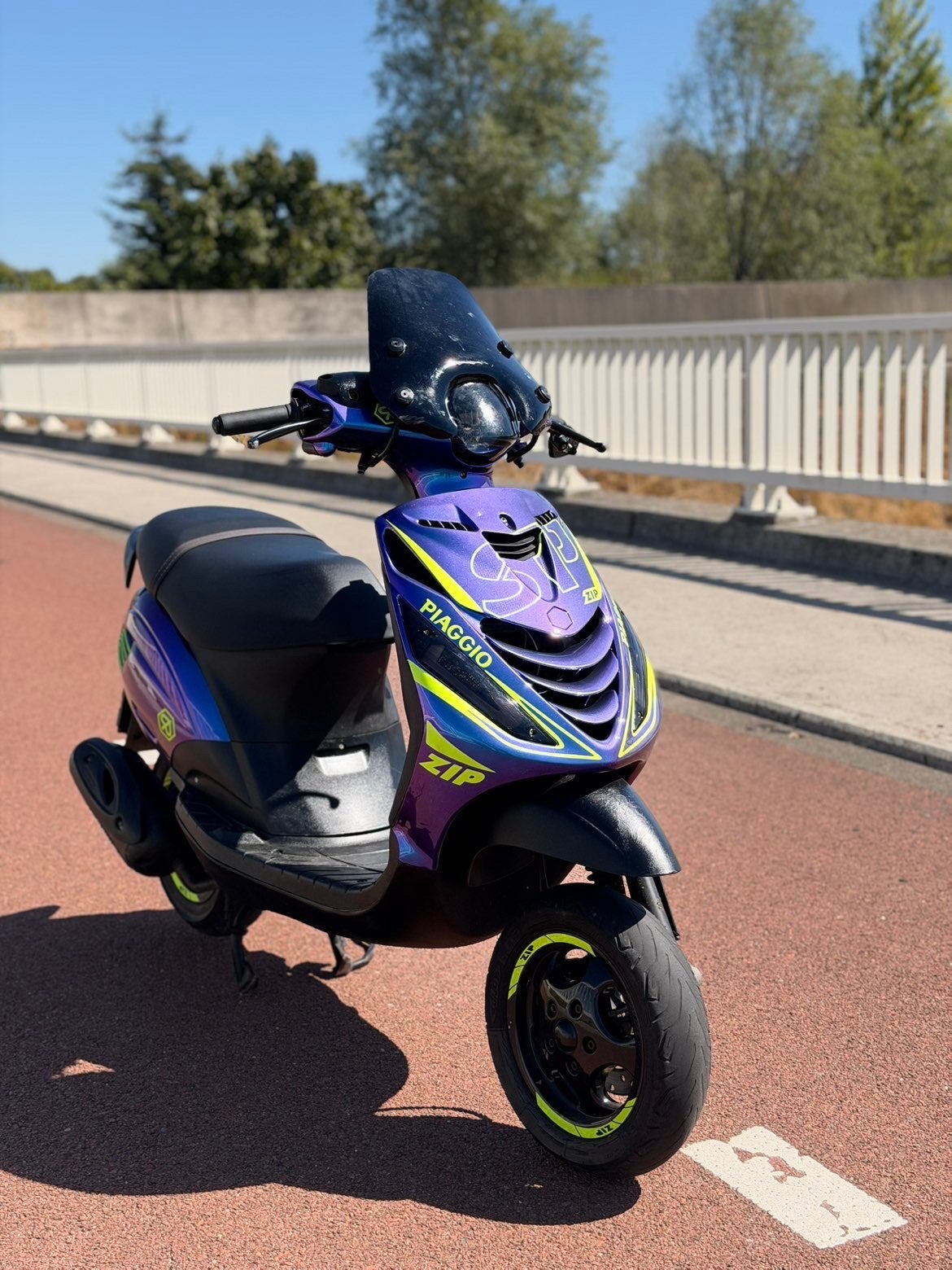 Piaggio zip 4t 2v 50cc, Ophalen of Verzenden, Zo goed als nieuw, Benzine, Zip