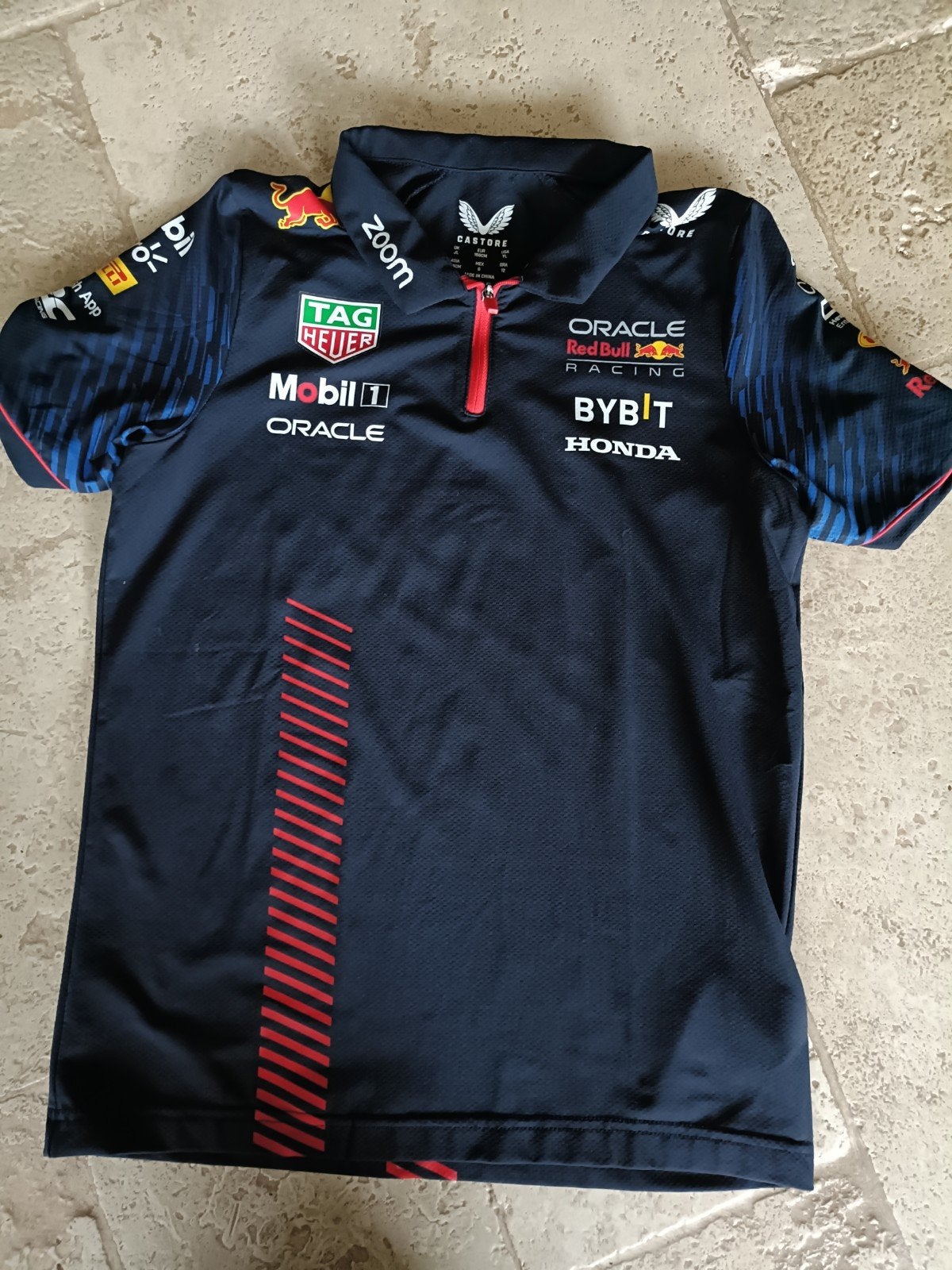 Red Bull Racing F1 Team Polo Shirt - Maat 158, Ophalen of Verzenden, Nieuw, Jongen of Meisje, Shirt of Longsleeve