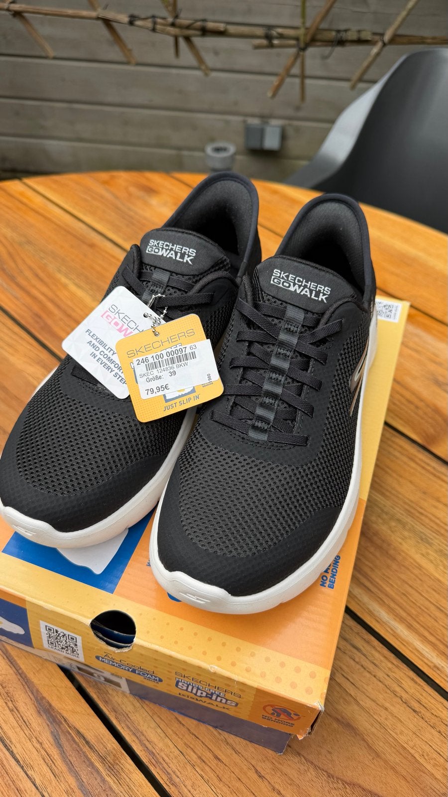 Skechers Go Walk Flex - Grand Entry sneakers dames maat 39, Ophalen of Verzenden, Nieuw, Zwart, Sneakers of Gympen