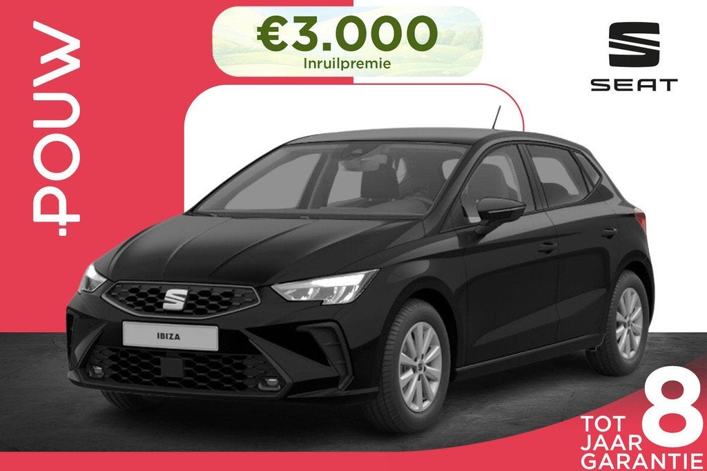 SEAT Ibiza 1.0 EcoTSI 95pk Reference | LMV 15'' | Cruise Con, Auto's, Seat, Voorwielaandrijving, 12 maanden, Stof, 95 pk